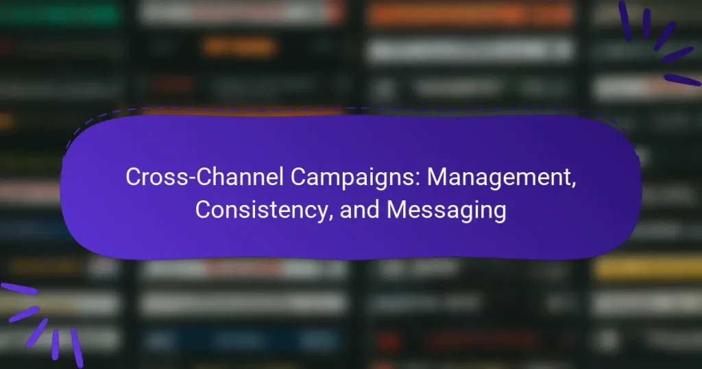 Cross-Channel Campaigns: Management, Consistency, and Messaging