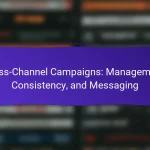 Cross-Channel Campaigns: Management, Consistency, and Messaging