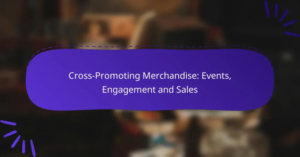 Cross-Promoting Merchandise: Events, Engagement and Sales